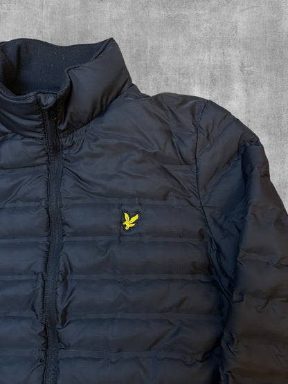 Lyle & Scott Steppjacke Schwarz L Bild 2
