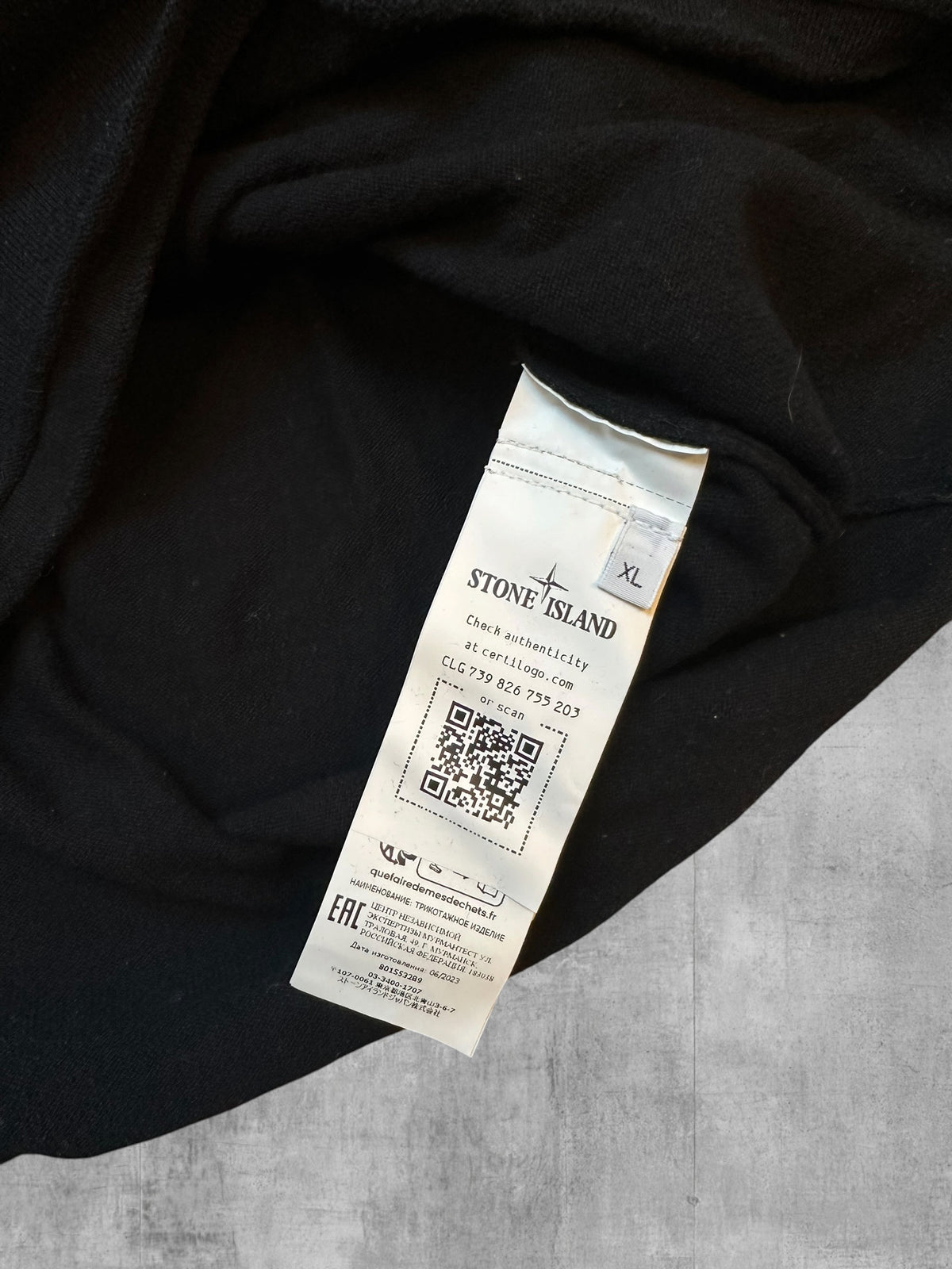 Stone Island Strickpullover Schwarz XL Bild 5