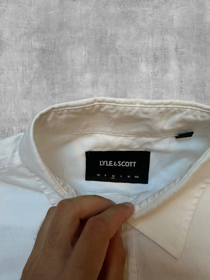 Lyle & Scott Kurzarmhemd Weiss M Bild 3