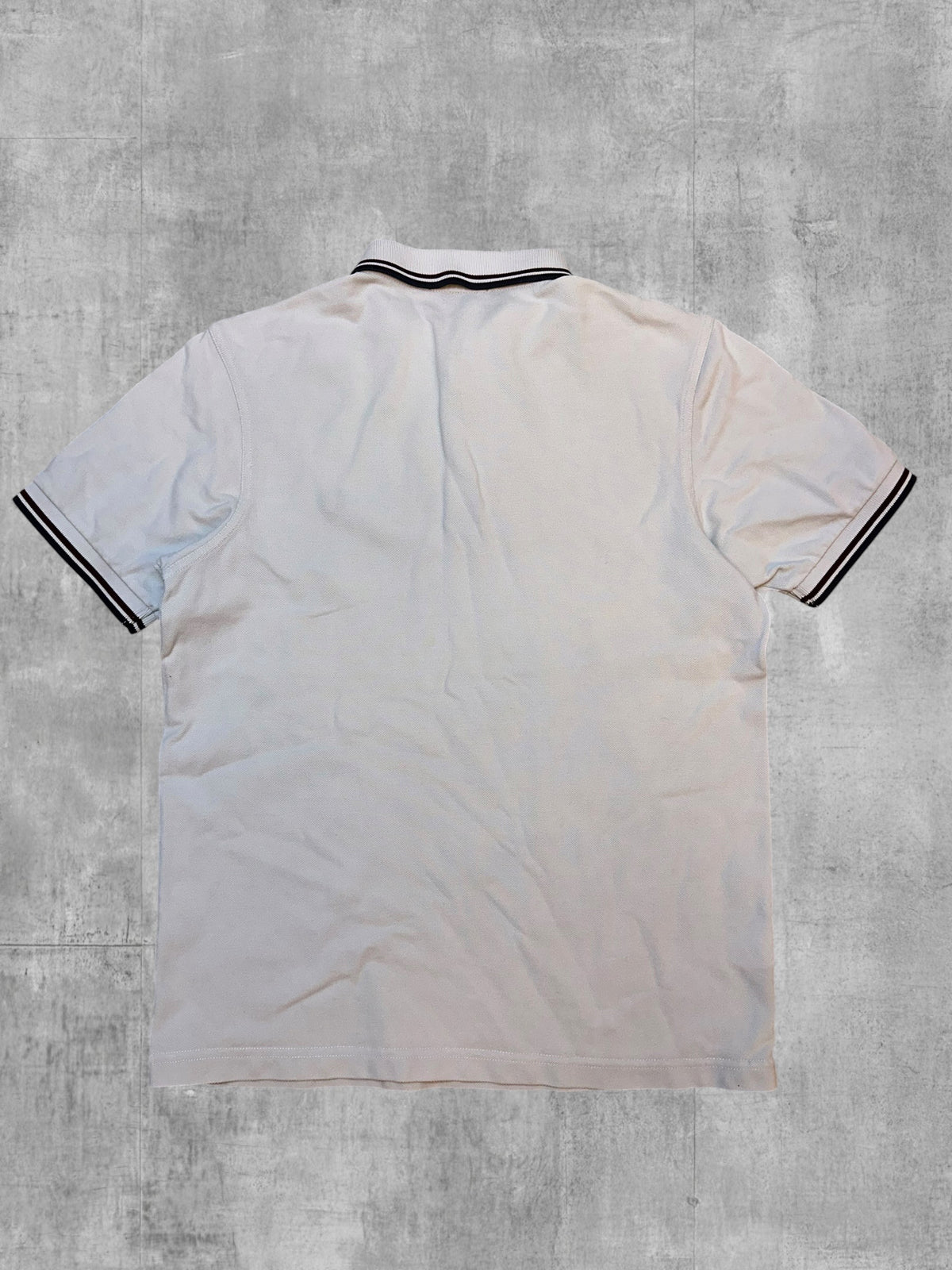 Fred Perry Polo Shirt Creme M Bild 5