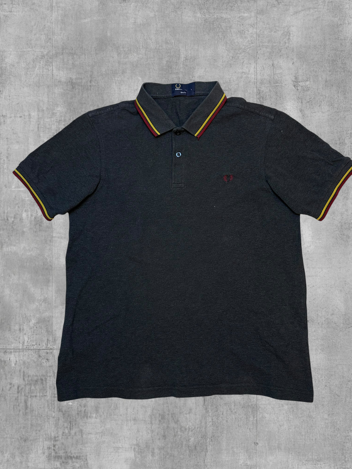 Fred Perry Polo Shirt Schwarz L Bild 1