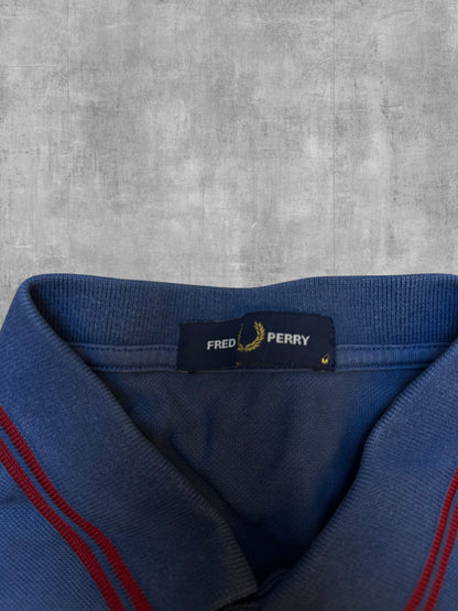 Fred Perry Polo Shirt Navy Blau M Bild 3