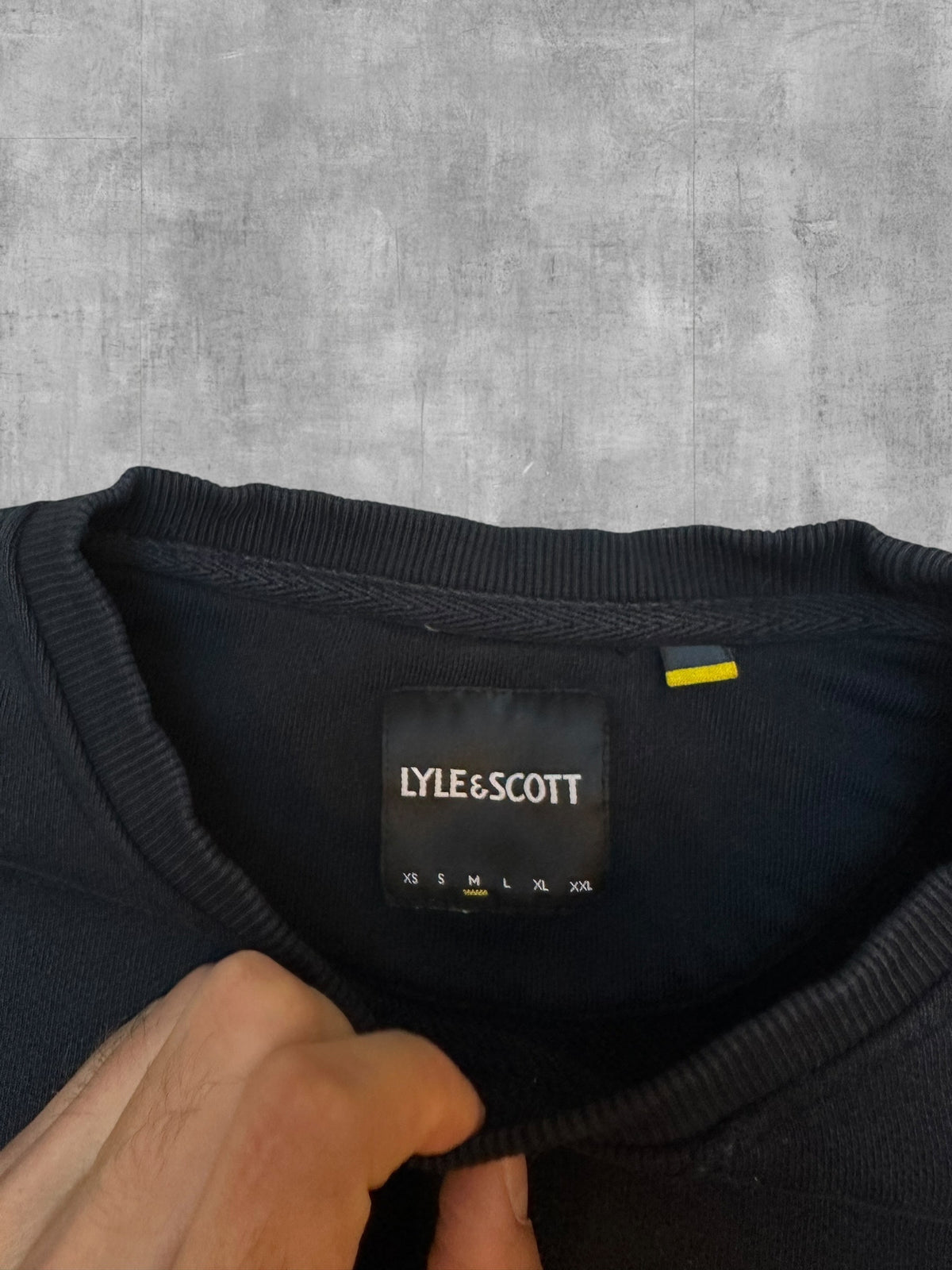 Lyle & Scott Sweatshirt Schwarz M Bild 3