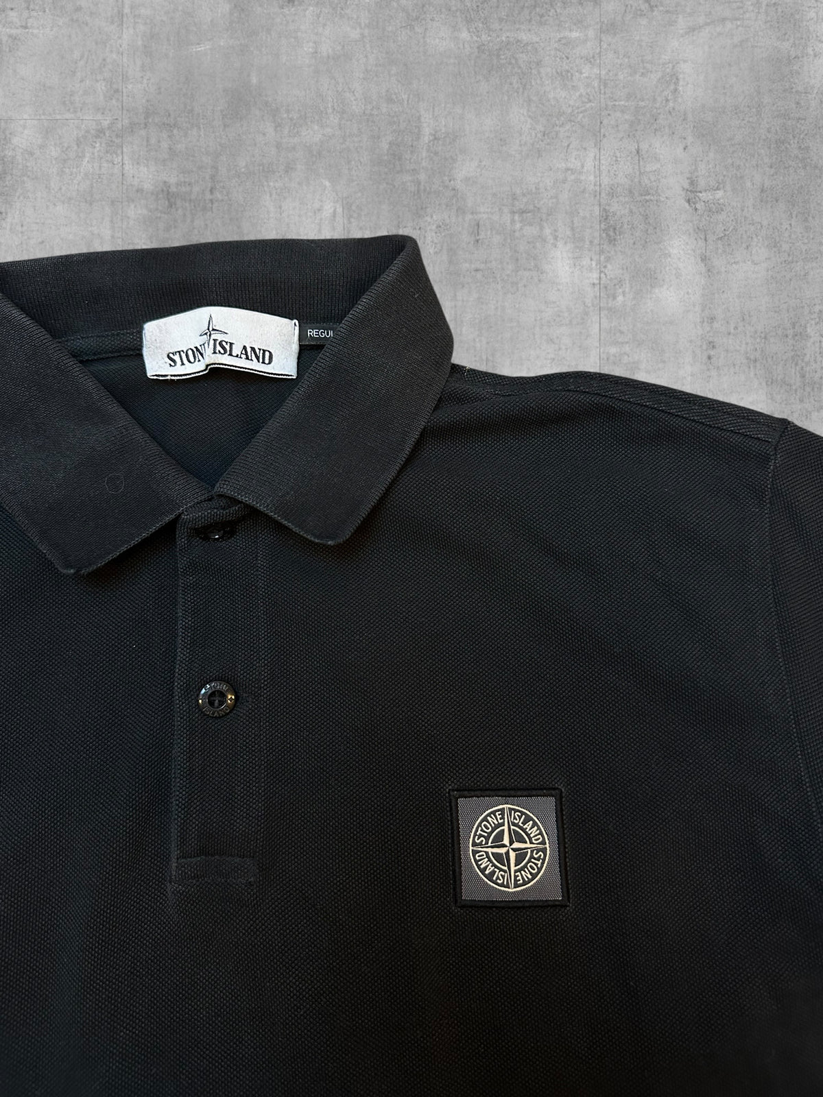 Stone Island Polo Shirt Schwarz M Bild 2
