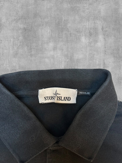 Stone Island Polo Shirt Schwarz M Bild 3