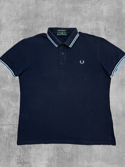 Fred Perry Polo Shirt Navy Blau L Bild 1