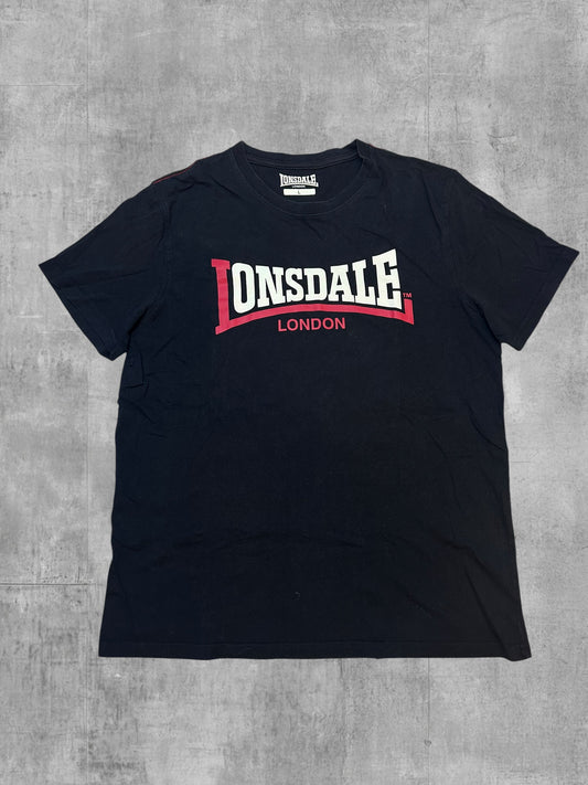 Lonsdale T-Shirt Black L