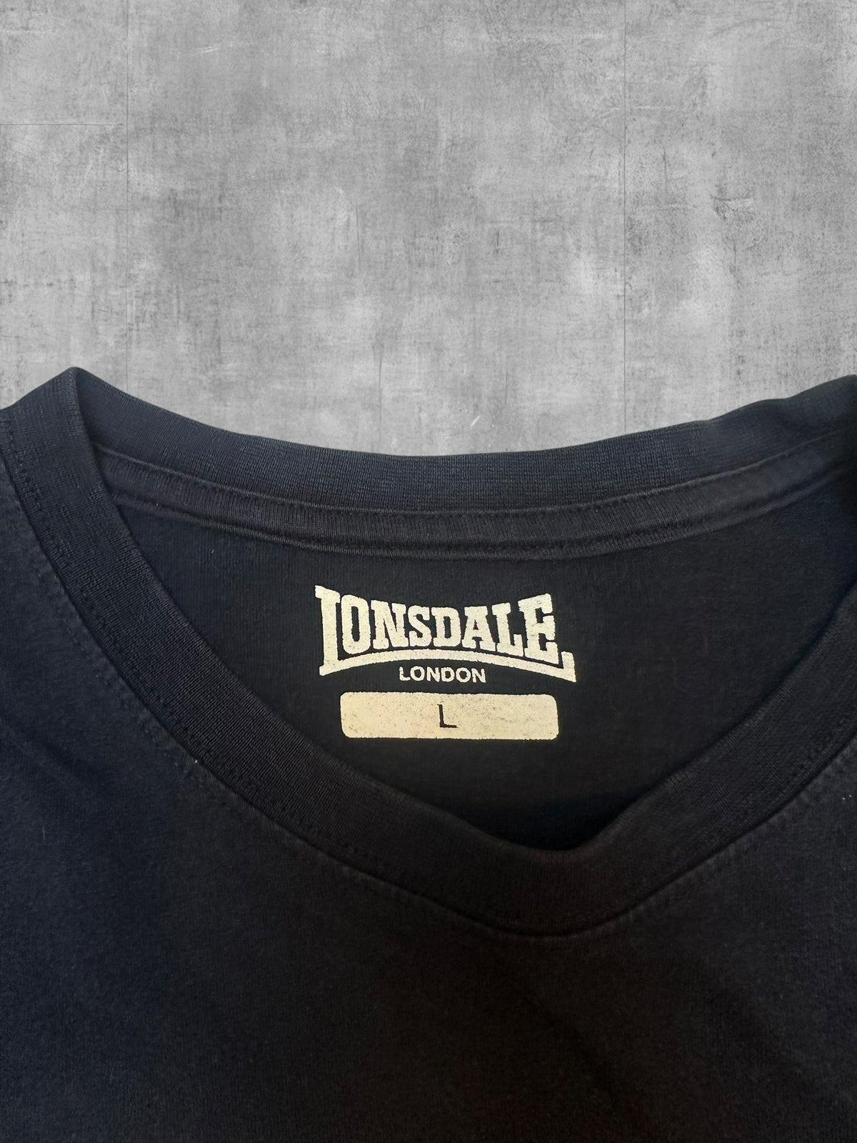Lonsdale T-Shirt Schwarz L