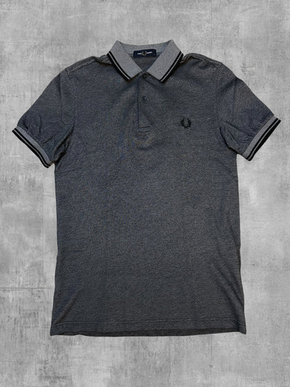 Fred Perry Poloshirt Grau Meliert S