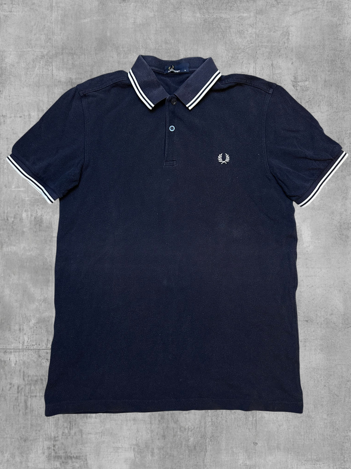 Fred Perry Poloshirt Navy Blau M