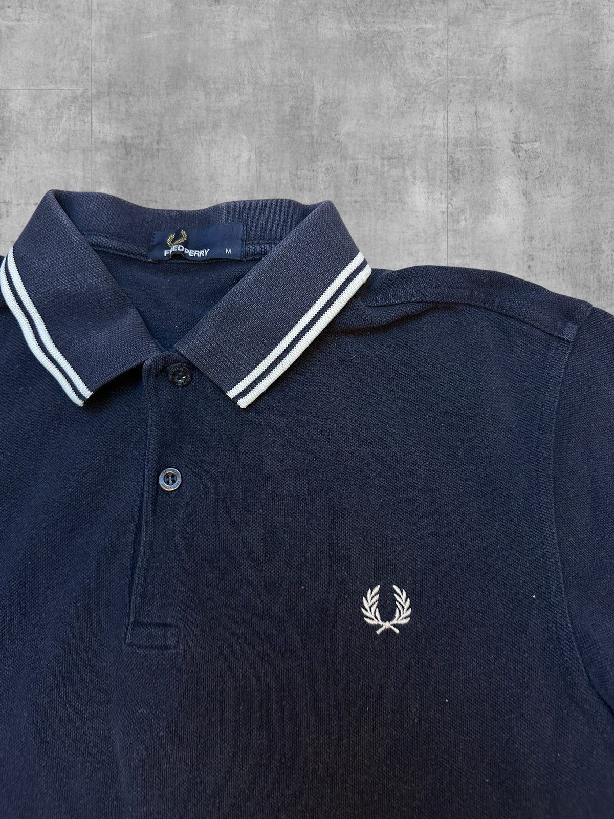 Fred Perry Poloshirt Navy Blau M