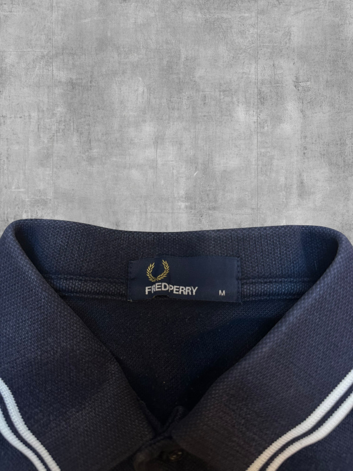 Fred Perry Poloshirt Navy Blau M