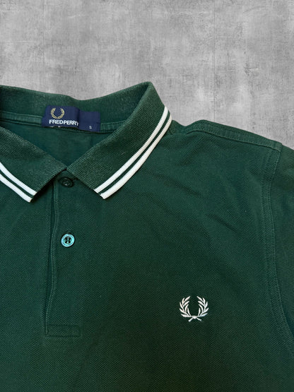 Fred Perry Poloshirt Dunkelgrün S