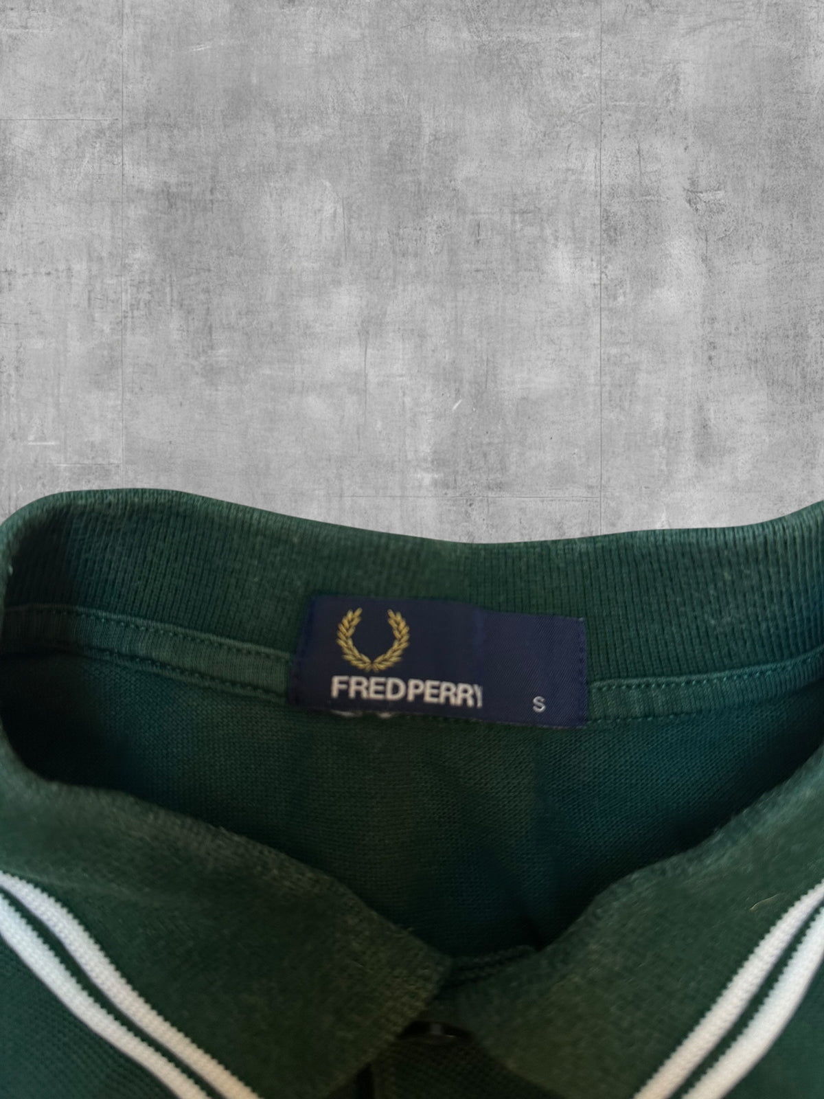 Fred Perry Poloshirt Dunkelgrün S