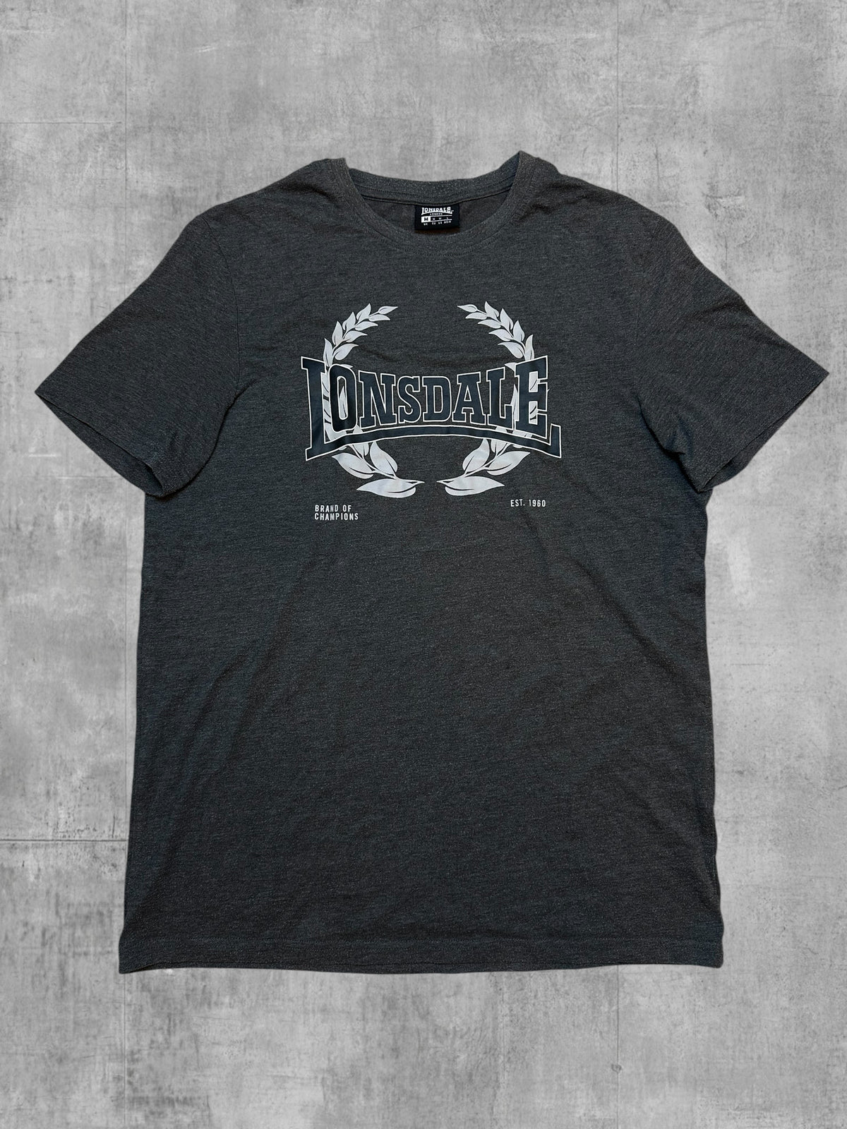 Lonsdale T-Shirt Grau Anthrazit M