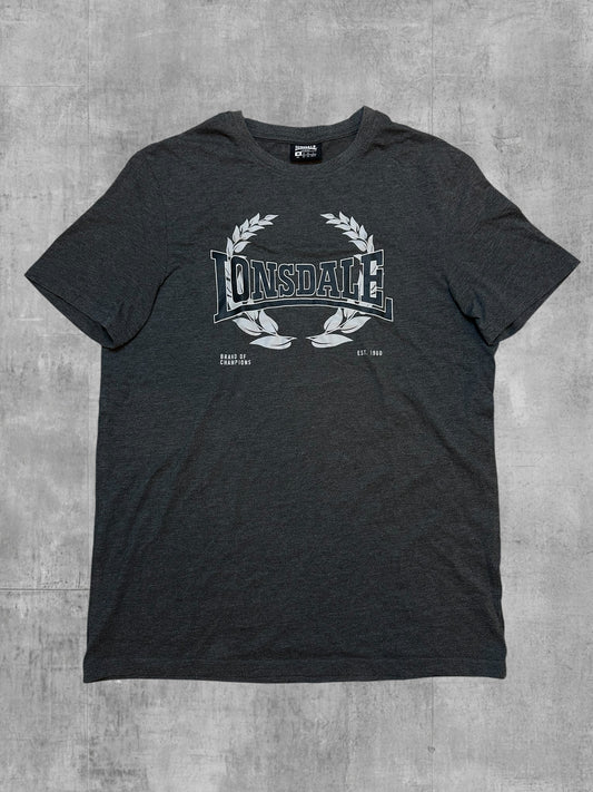 Lonsdale T-Shirt Charcoal Grey M