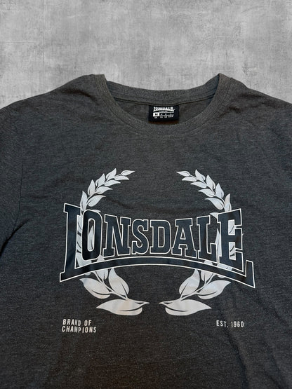 Lonsdale T-Shirt Grau Anthrazit M