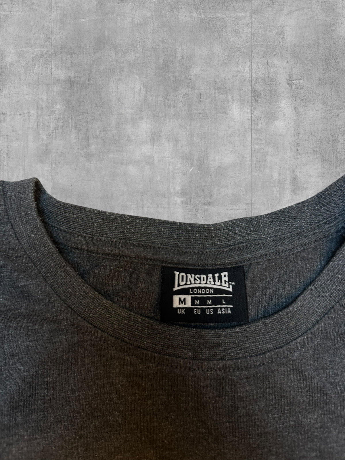 Lonsdale T-Shirt Grau Anthrazit M