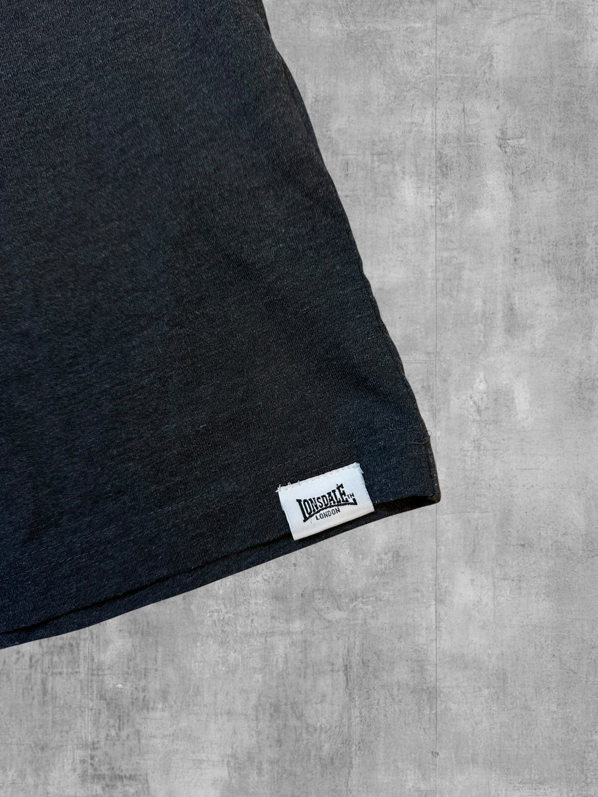 Lonsdale T-Shirt Dunkelgrau Schwarz Weiß M