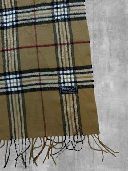 Burberry Schal Beige Karo