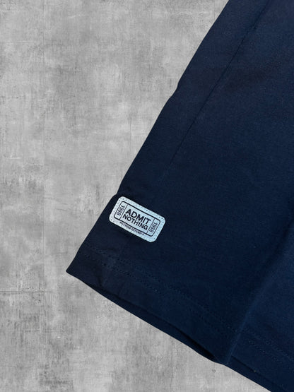 Weekend Offender x Dreierhopp T-Shirt Navy Blau L