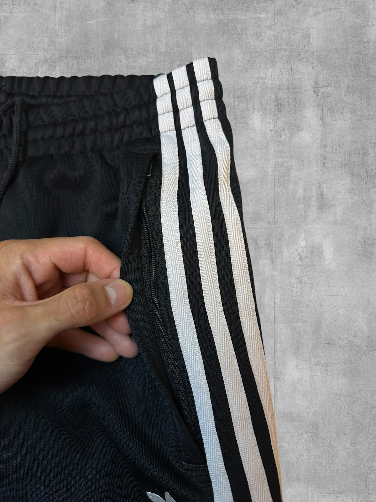 Adidas Jogginghose Schwarz Weiß M