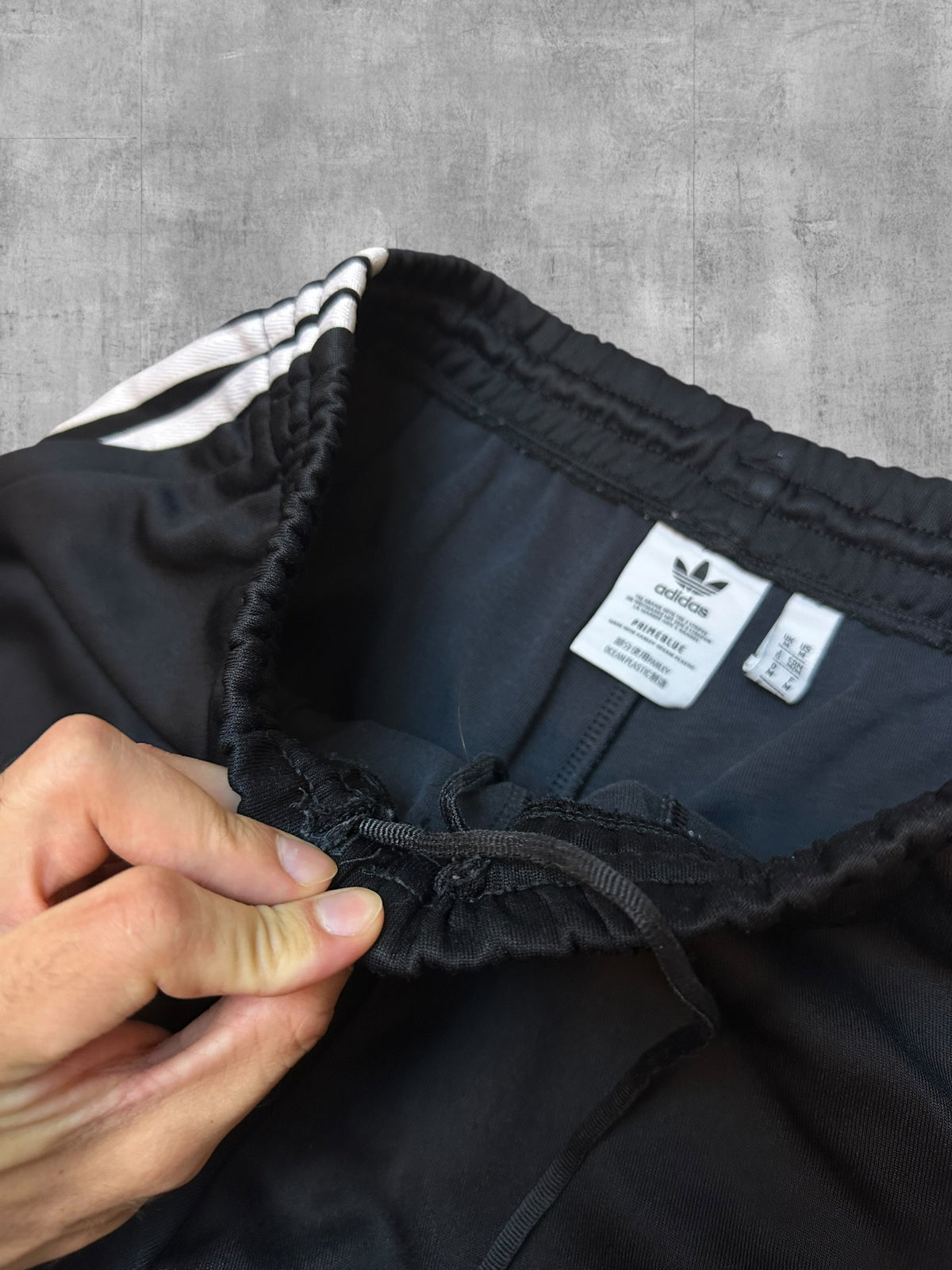 Adidas Jogginghose Schwarz Weiß M