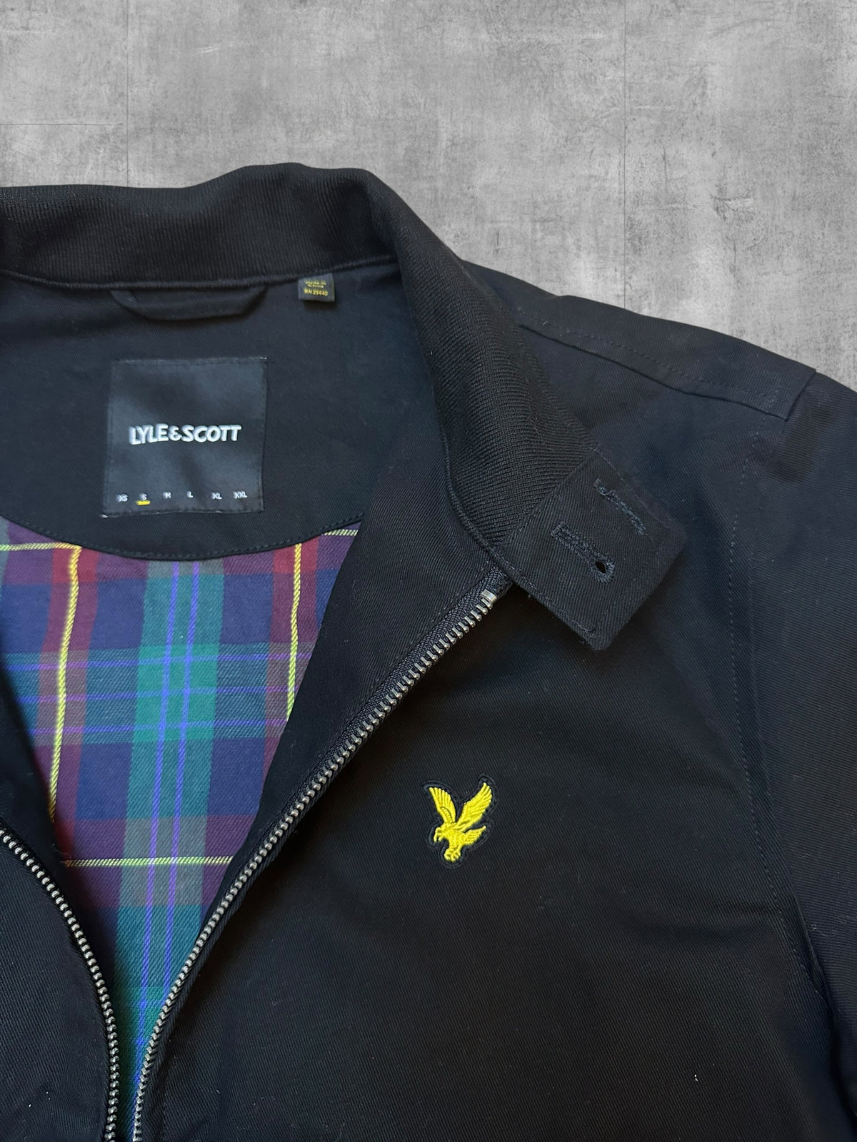 Lyle & Scott Bomberjacke Blouson Schwarz S