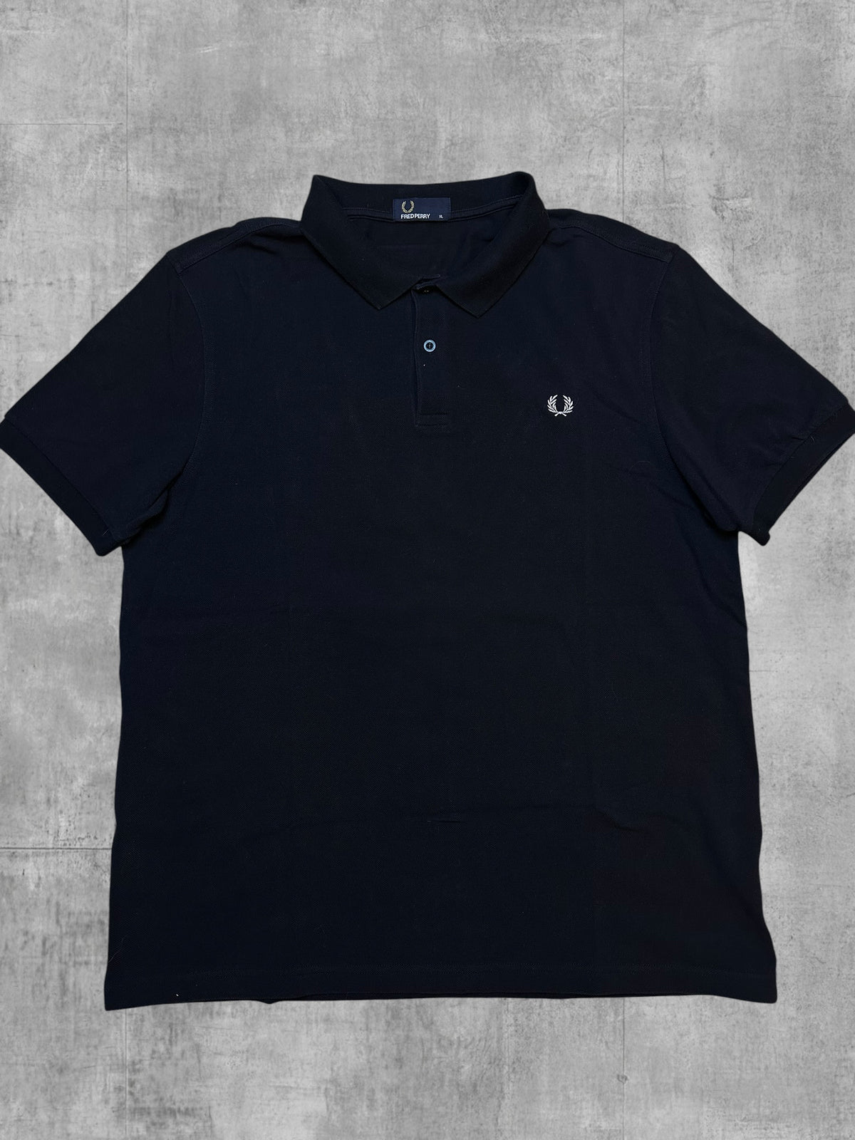 Fred Perry Poloshirt Schwarz XL