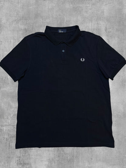 Fred Perry Poloshirt Schwarz XL