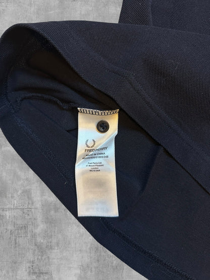 Fred Perry Poloshirt Schwarz XL