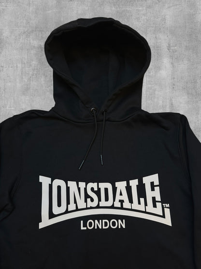 Lonsdale Kapuzenpullover Hoodie Schwarz S