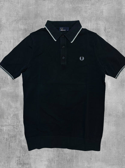 Fred Perry Poloshirt Schwarz Grau S