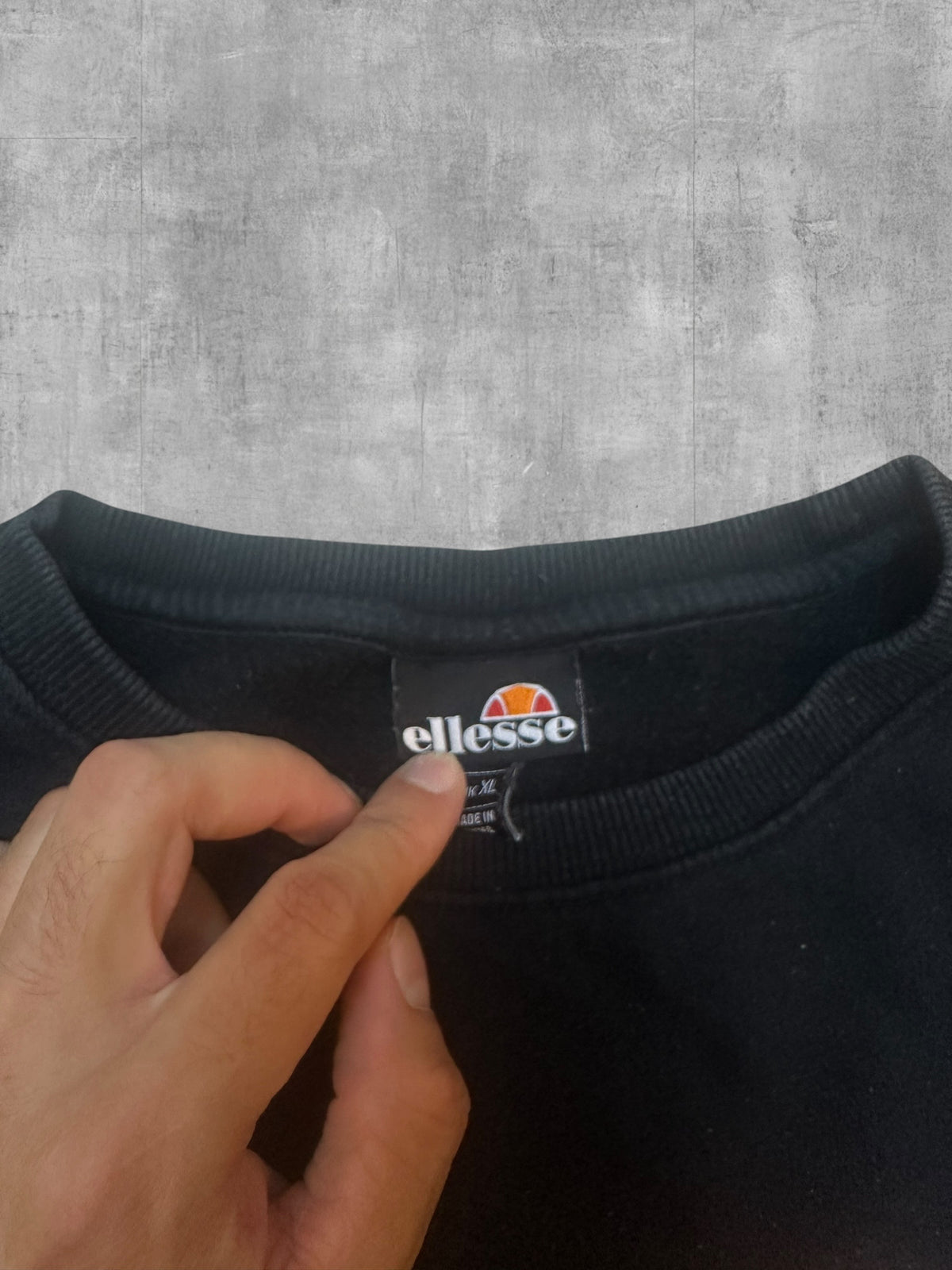Ellesse Sweatshirt Schwarz XL