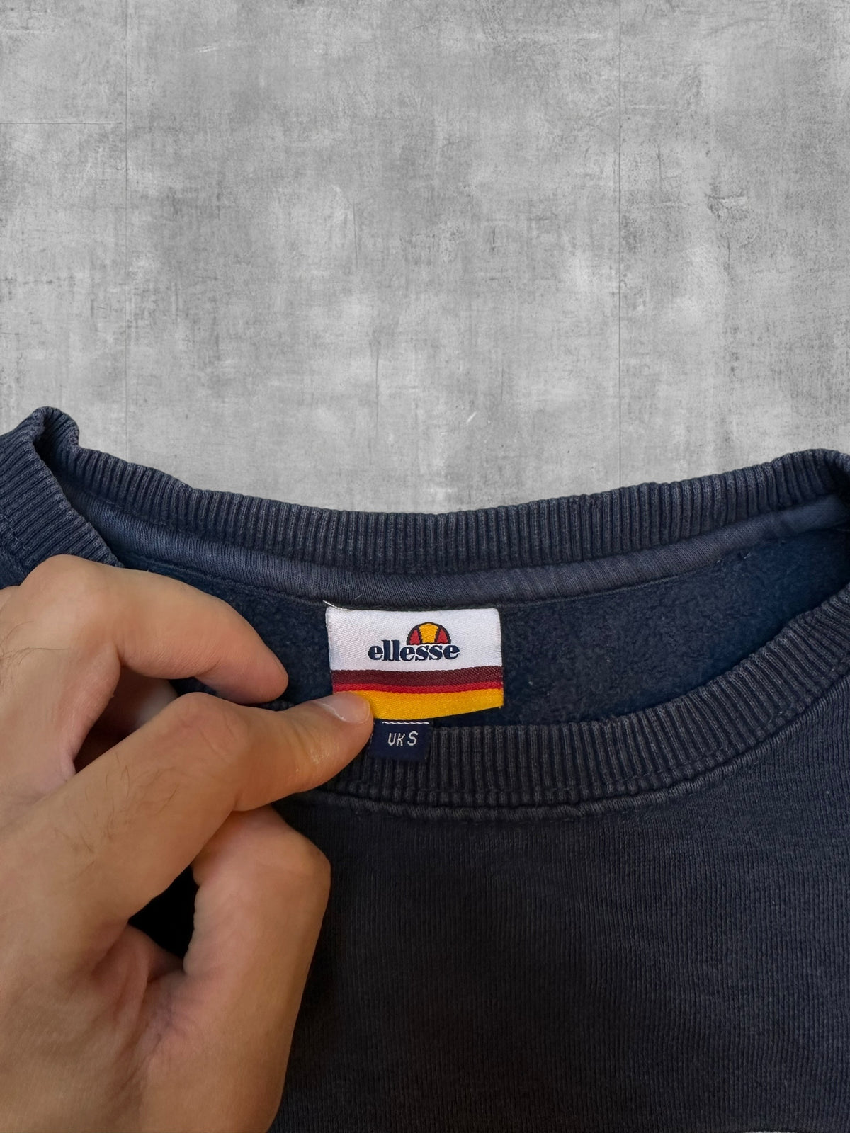Ellesse Sweatshirt Navy Blau S