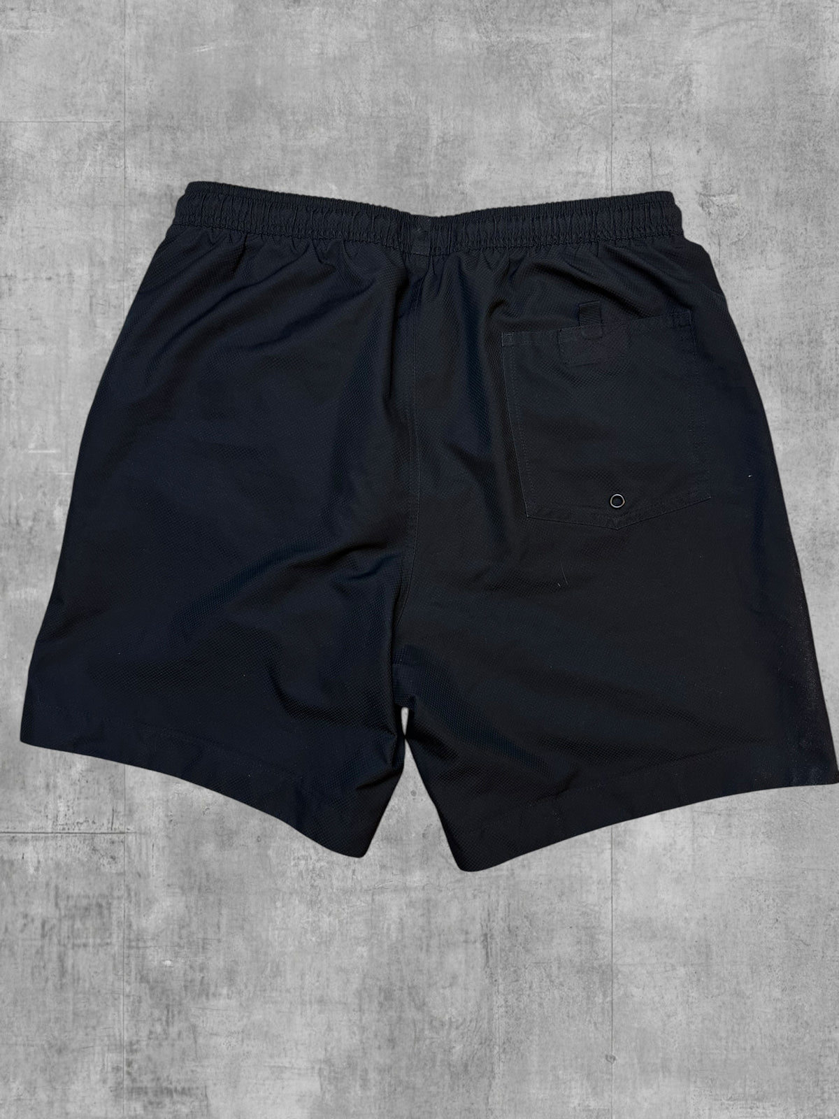 Fred Perry Kurze Hose Mesh Badeshorts Schwarz M