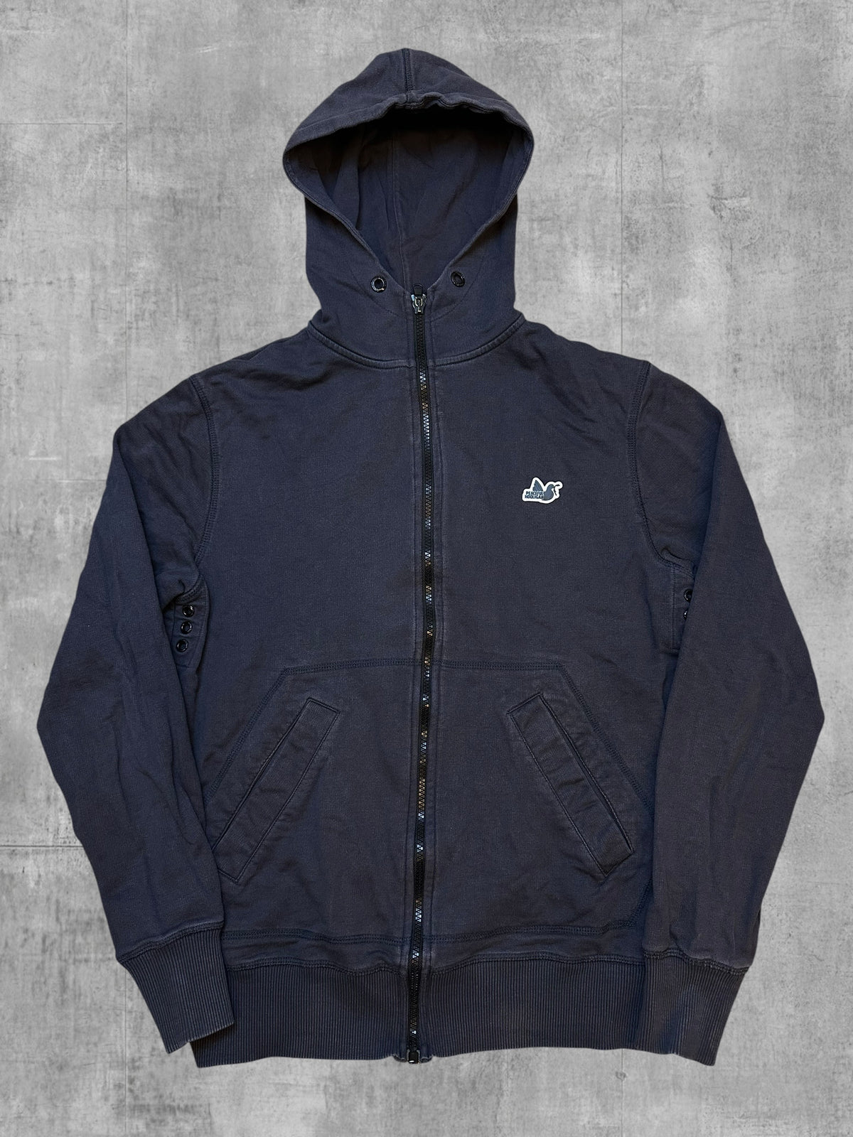 Peaceful Hooligan Zip Hoodie Navy Blue S