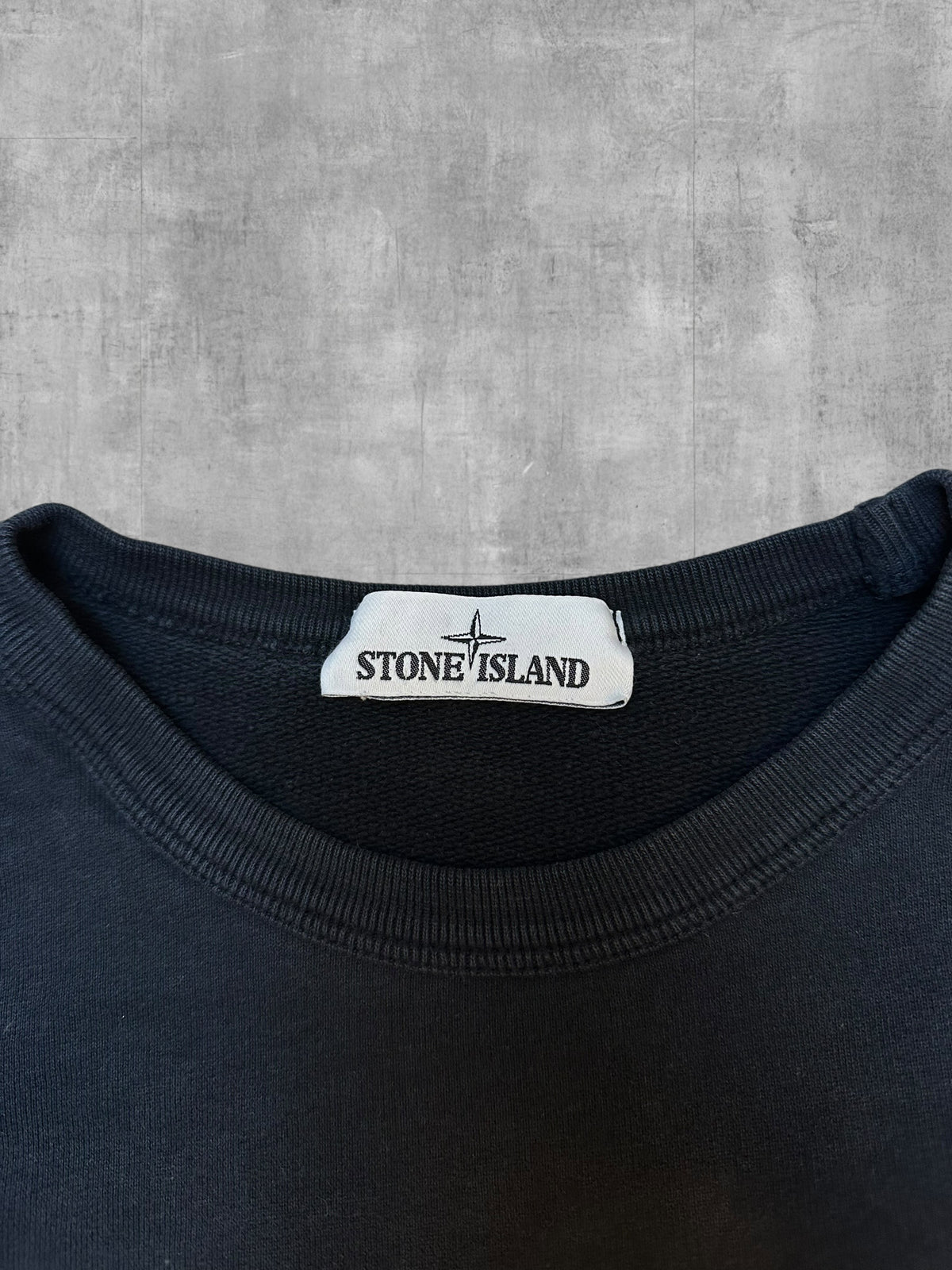 Stone Island Sweatshirt Schwarz M