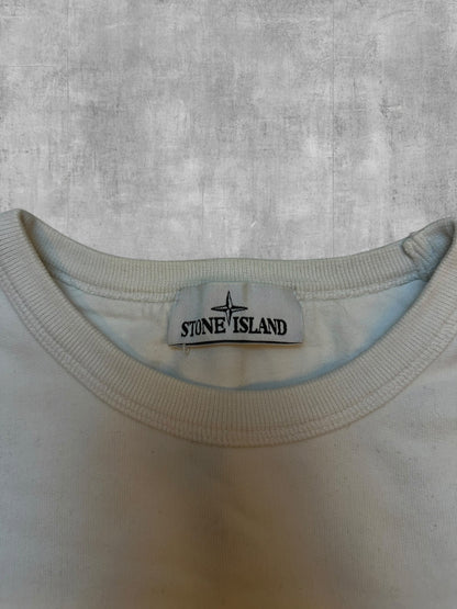 Stone Island Sweatshirt Weiß S