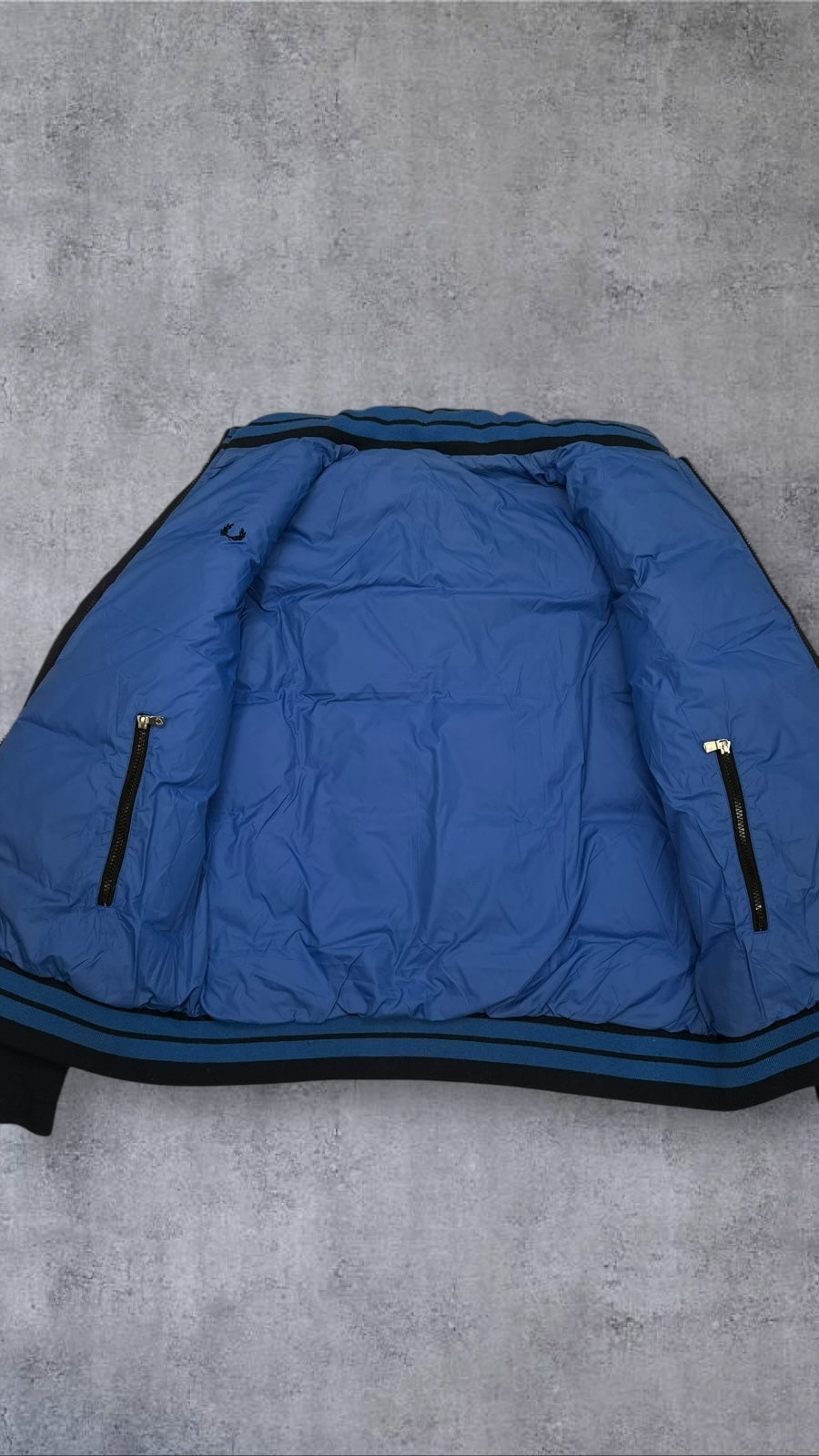 Fred Perry Winterjacke inside out L