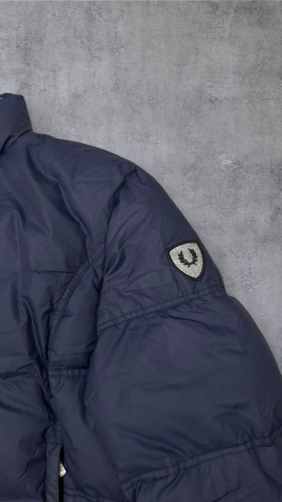 Fred Perry Winterjacke inside out L