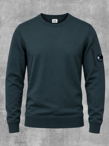 C.P. Company Felpa Nero Verde L