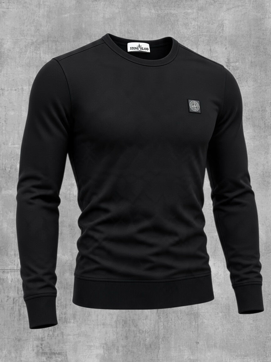 Stone Island Felpa Nero M